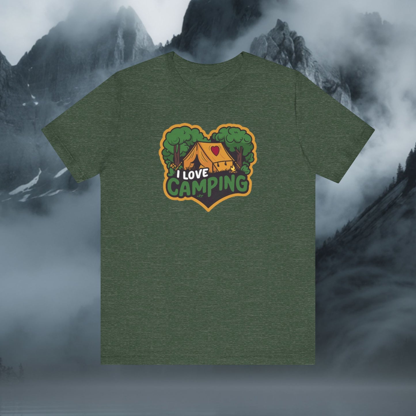 I Love Camping T-Shirt
