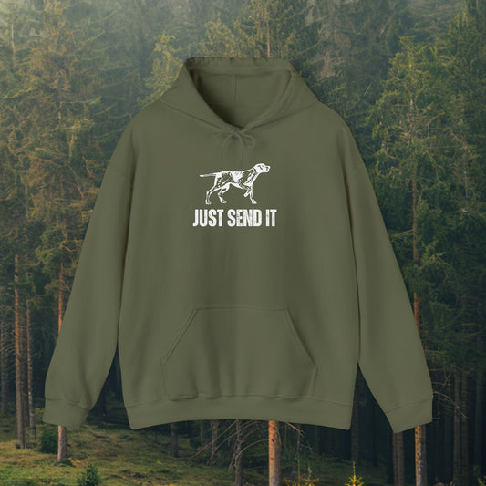 Just Send It Pointer Hoodie