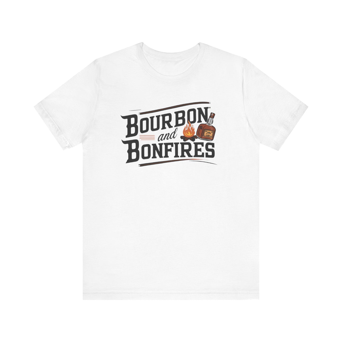 Bourbon And Bonfires T-Shirt