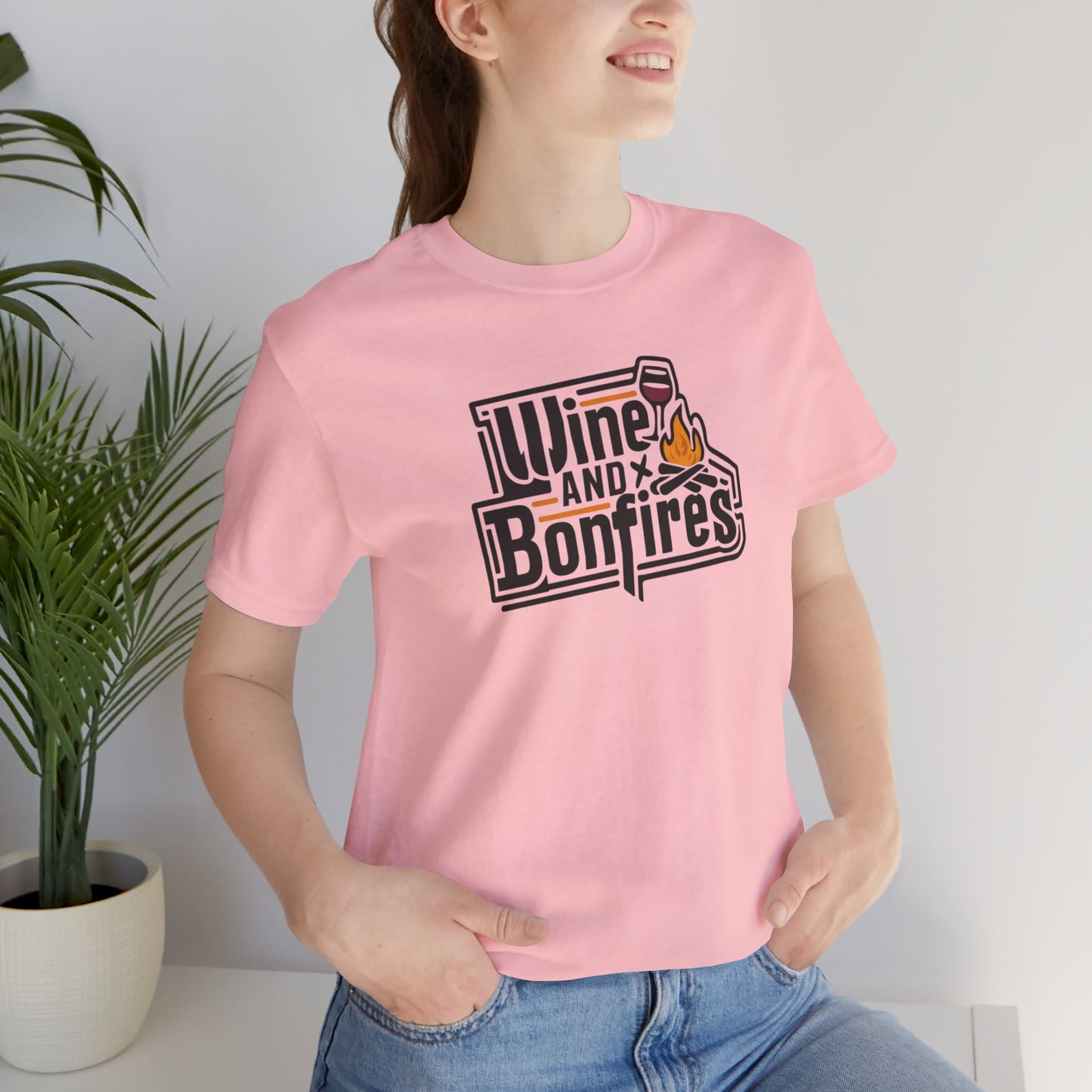 Wine And Bonfires T-Shirt