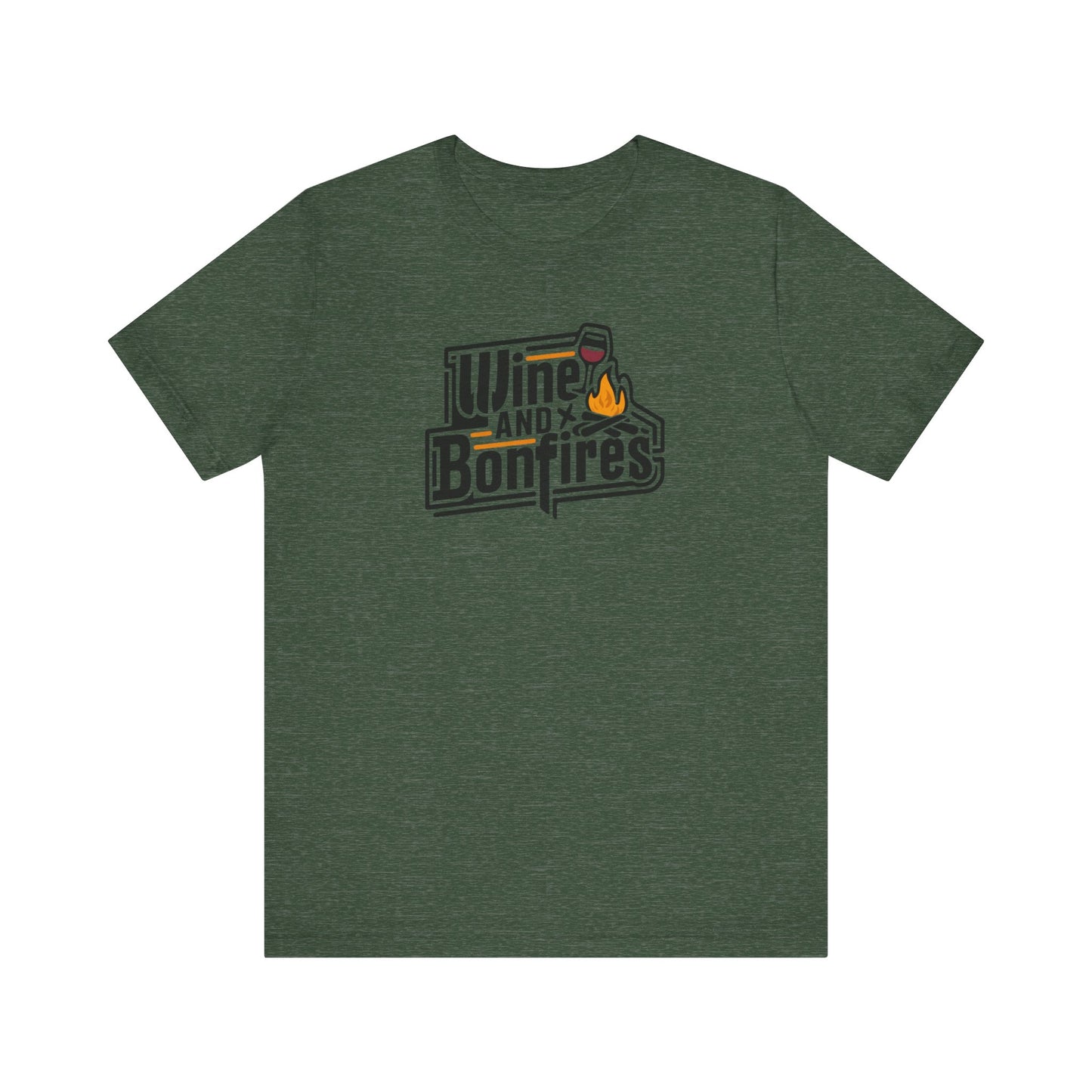 Wine And Bonfires T-Shirt