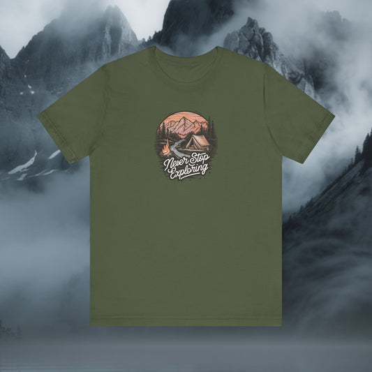 Never Stop Exploring T-Shirt