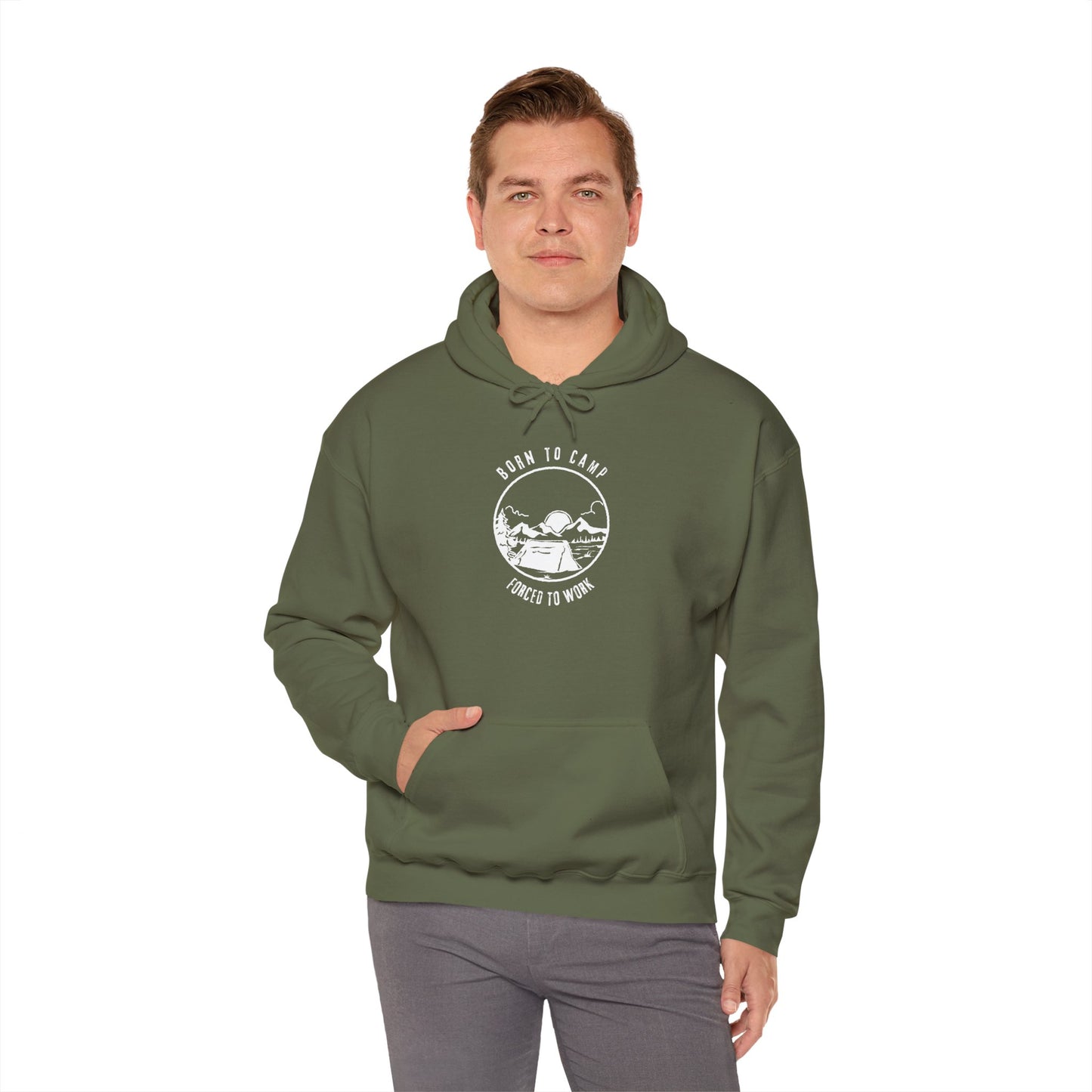 Born To Camp Hoodie