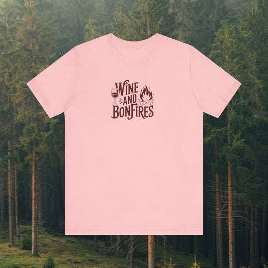 Wine And Bonfires T-Shirt