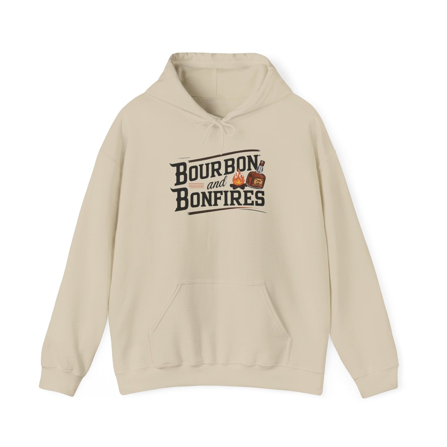 Bourbon And Bonfires Hoodie