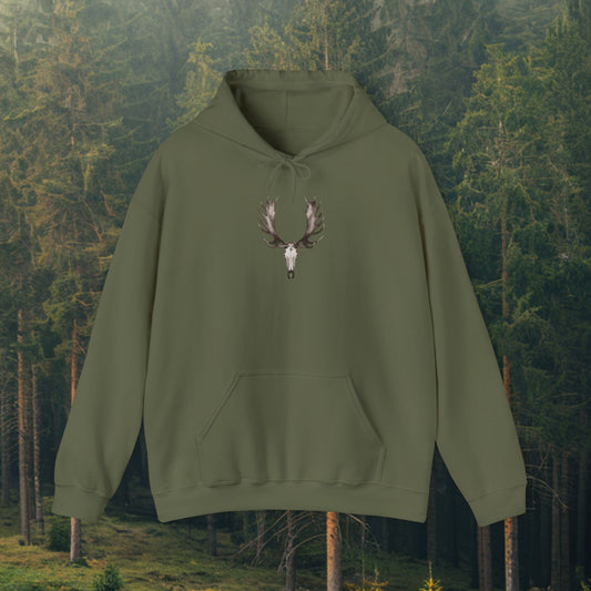 Moose Skull Hoodie