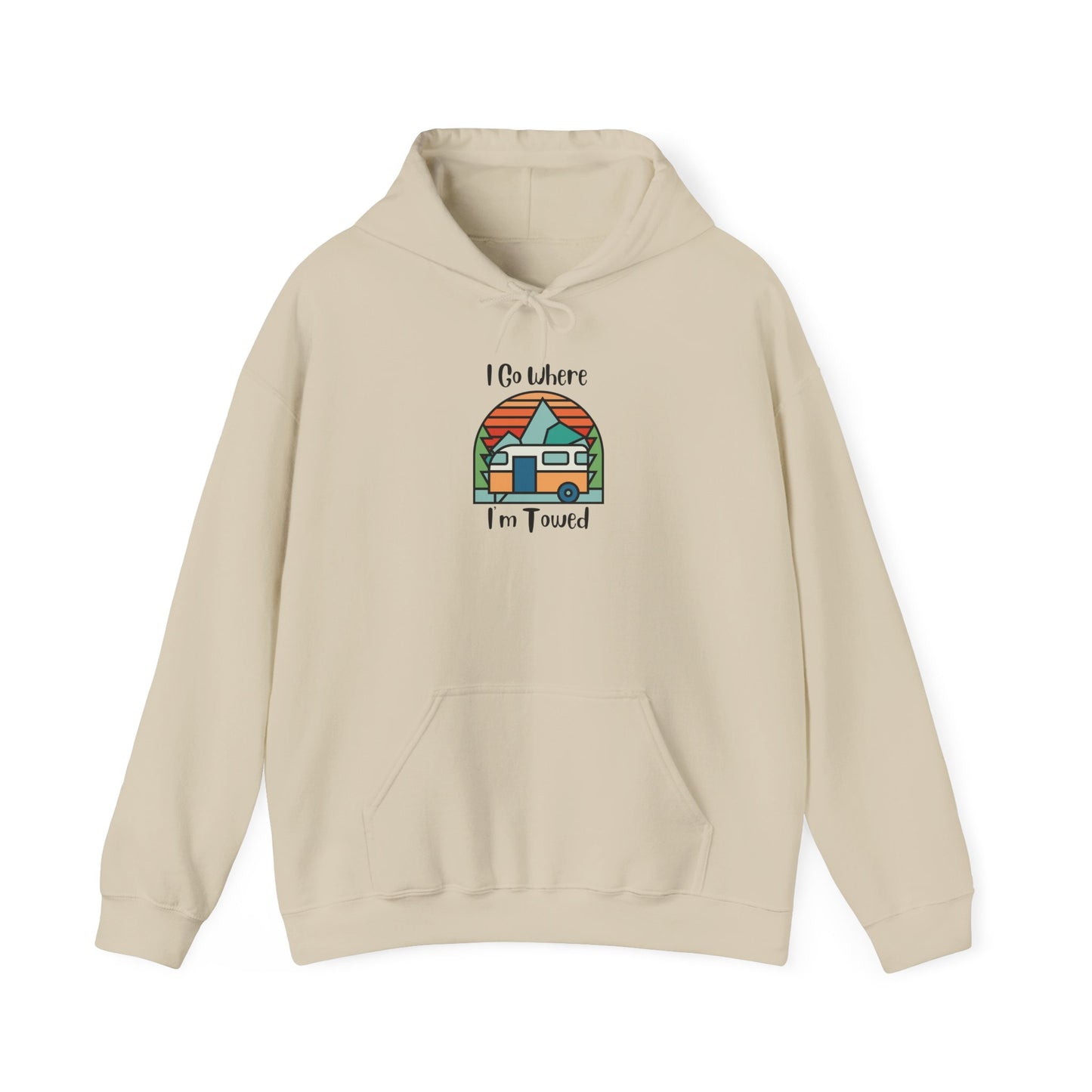 I Go Where I'm Towed Hoodie