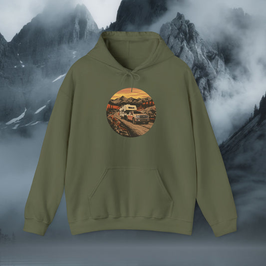 Road Warrior Sunset Hoodie