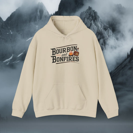 Bourbon And Bonfires Hoodie