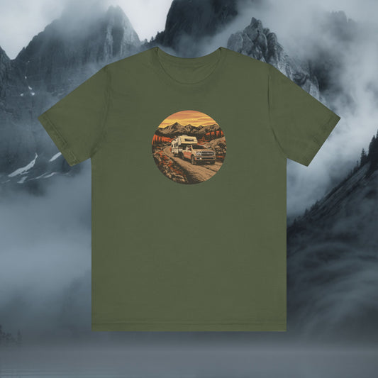 Road Warrior Sunset  T-Shirt