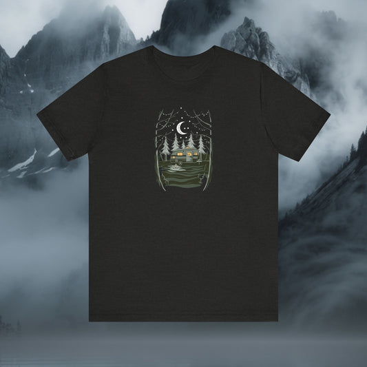 Moonlit Forest Camper T-Shirt