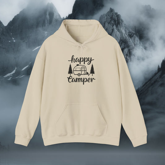 Happy Camper – Vintage Trailer Hoodie