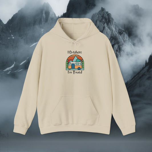 I Go Where I'm Towed Hoodie