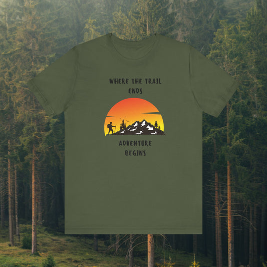 Where The Trail Ends  T-Shirt